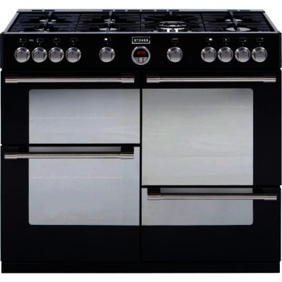 Stoves Sterling R1100GT 110cm Gas Range Cooker in Black